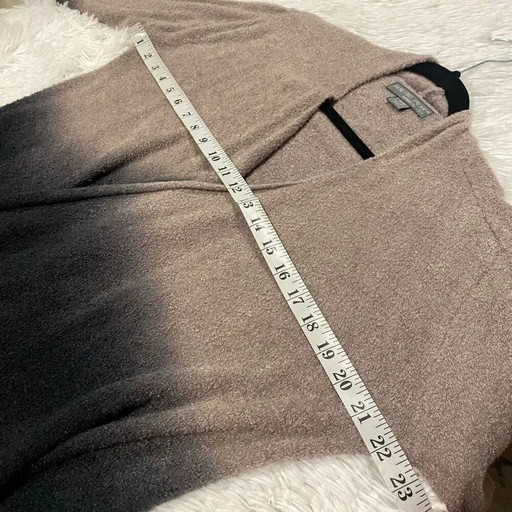 Barefoot Dreams Calypso CozyChicLite Ombré Cardigan in Beige Black Medium